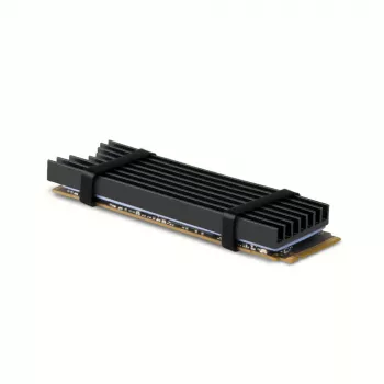 Axagon CLR-M2L6 Passive aluminum heatsink for all M.2 SSDs, size 2280, high 6 mm