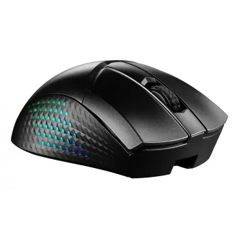 MSI CLUTCH GM51 LIGHTWEIGHT WIRELESS hiir Mängimine Paremakäeline RF Wireless + Bluetooth + USB Type-C Optiline 26000 DPI