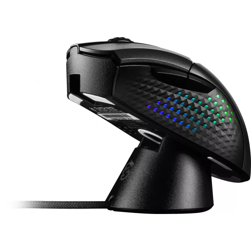 MSI CLUTCH GM51 LIGHTWEIGHT WIRELESS hiir Mängimine Paremakäeline RF Wireless + Bluetooth + USB Type-C Optiline 26000 DPI