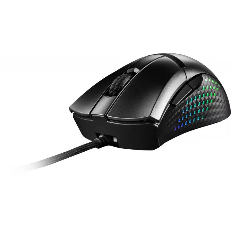 MSI CLUTCH GM51 LIGHTWEIGHT WIRELESS hiir Mängimine Paremakäeline RF Wireless + Bluetooth + USB Type-C Optiline 26000 DPI