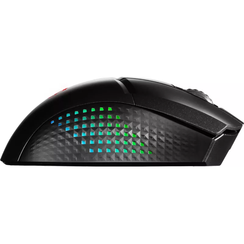 MSI CLUTCH GM51 LIGHTWEIGHT WIRELESS hiir Mängimine Paremakäeline RF Wireless + Bluetooth + USB Type-C Optiline 26000 DPI