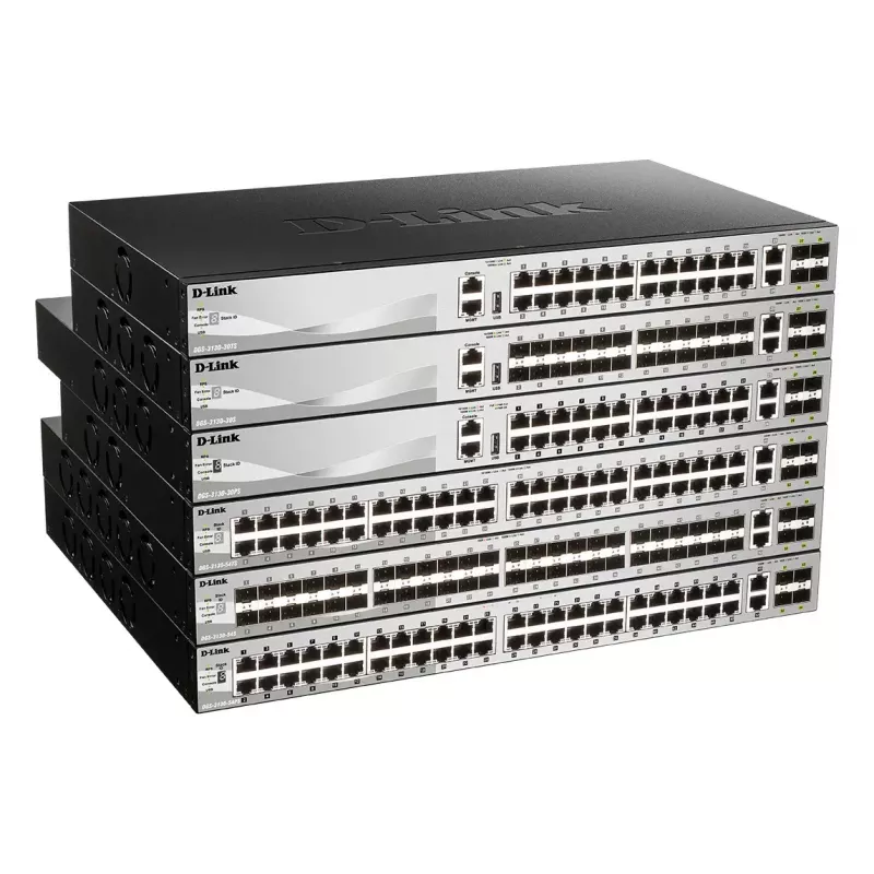 D-Link DGS-3130-54PS/E võrgulüliti Hall, haldatav L3 Gigabit Ethernet (10/100/1000), Power over Ethernet (PoE)