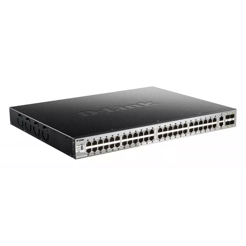 D-Link DGS-3130-54PS/E võrgulüliti Hall, haldatav L3 Gigabit Ethernet (10/100/1000), Power over Ethernet (PoE)