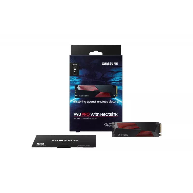 SSD-ketas Samsung 990 PRO 1 TB M.2 PCI Express 4.0 NVMe V-NAND MLC