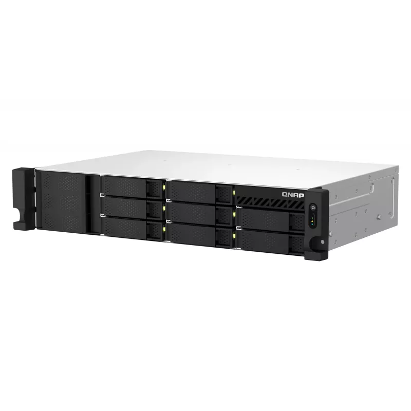 QNAP TS-864EU-8G NAS/salvestusserver Rack (2U) Intel® Celeron® 8 GB DDR4 0 TB QNAP Turbo System Must