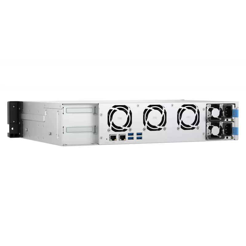 QNAP TS-855EU-RP NAS Rack (2U) Intel Atom® C5125 8 GB DDR4 0 TB QuTS hero Must