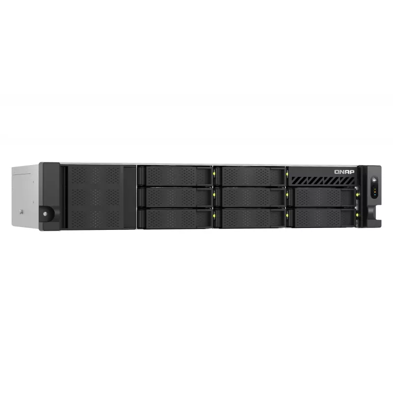 QNAP TS-855EU-RP NAS Rack (2U) Intel Atom® C5125 8 GB DDR4 0 TB QuTS hero Must