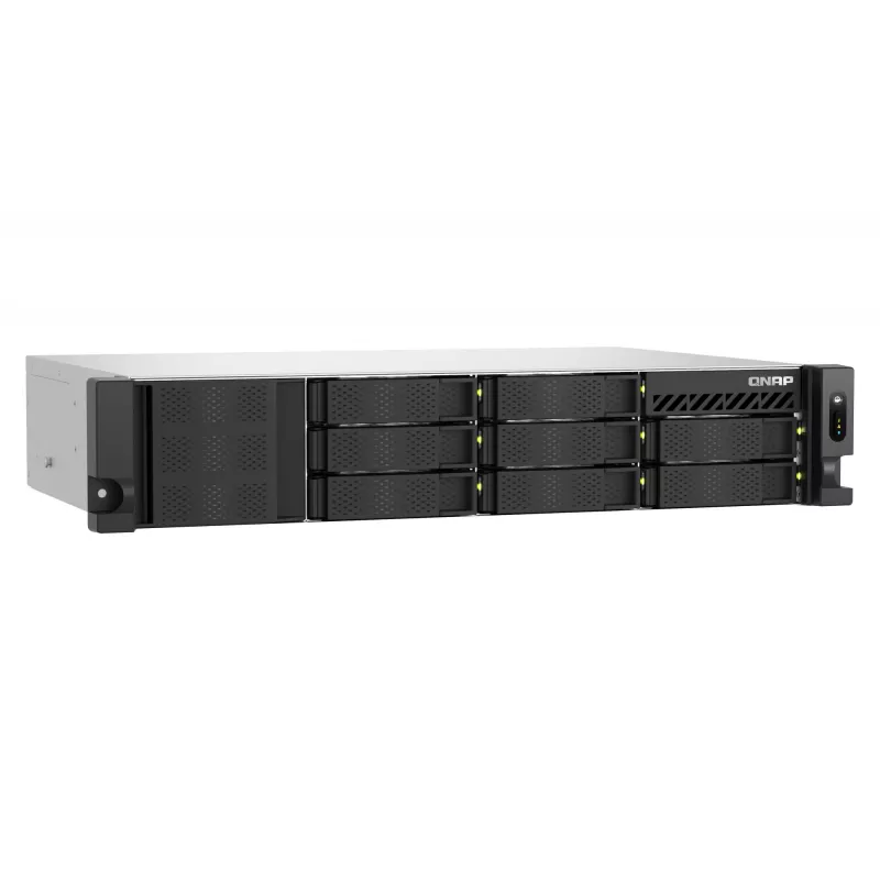QNAP TS-855EU-RP NAS Rack (2U) Intel Atom® C5125 8 GB DDR4 0 TB QuTS hero Must
