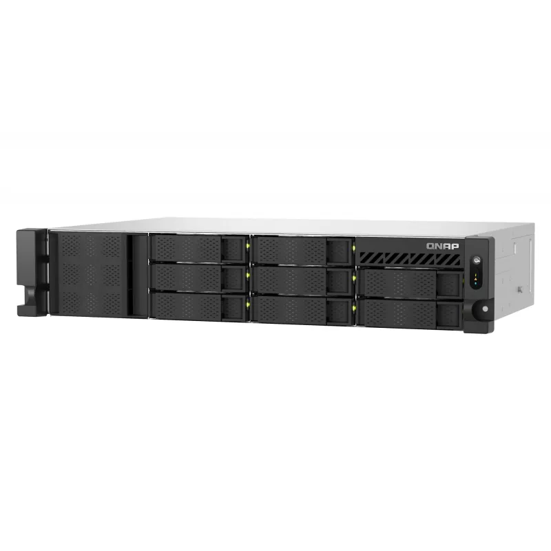 QNAP TS-855EU-RP NAS Rack (2U) Intel Atom® C5125 8 GB DDR4 0 TB QuTS hero Must