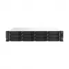 QNAP TS-1264U-RP NAS Rack (2U) Intel® Celeron® 8 GB DDR4 0 TB QNAP QTS Alumiinium, Must