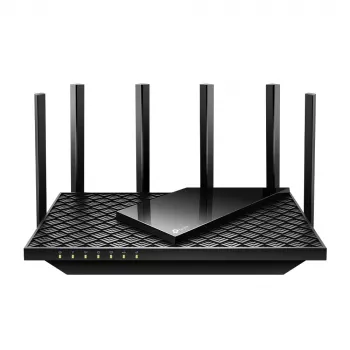 TP-Link Archer AX5400 Multi-Gigabit WiFi 6 ruuter, Wi-Fi 6 (802.11ax), kaheribaline (2,4 GHz / 5 GHz), Ethernet LAN, must, laua-/postiruuter