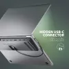 Dokkimisjaam Axagon HMC-4KX3 USB-C 5Gbps jaotur, 3x USB-A, 2x HDMI, DP, RJ-45, SD/microSD, heli, PD 100W, kaabel 40cm
