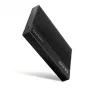 Kõvaketta/SSD korpus Axagon EE25-GTR USB-C 3.2 Gen 2 Must 2,5 tolli