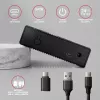 Axagon EE35-GTR USB-C 5Gbps - SATA 6G, 3.5 RIBBED box MUST - USB Typ C HDD korpus 3.5 tolli