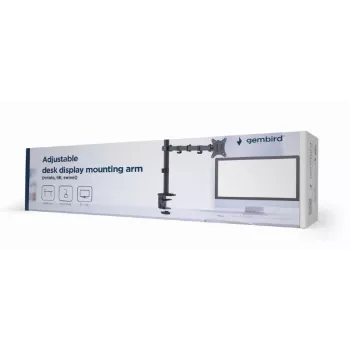 Monitorikinnitusklamber GEMBIRD MA-D1-01 17–32-tollistele ekraanidele, VESA 75×75–100×100, kuni 9 kg, must