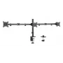 Lauamonitori kinnitus Gembird MA-D3-01, 1 haru lauakinnitus, VESA 75x75–100x100, kuni 7 kg, 17–27 tolliste ekraanide jaoks, must
