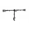 Gembird MA-D3-01 reguleeritav lauakinnitus 3 monitorile, 17–27 tolli, kuni 7 kg