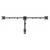 Gembird MA-D3-01 reguleeritav lauakinnitus 3 monitorile, 17–27 tolli, kuni 7 kg