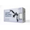 GEMBIRD reguleeritav lauale paigaldatav 2 monitori kinnitusvars, 17 inch-32 inch