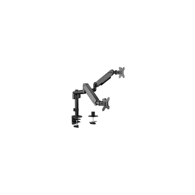 GEMBIRD reguleeritav lauale paigaldatav 2 monitori kinnitusvars, 17 inch-32 inch