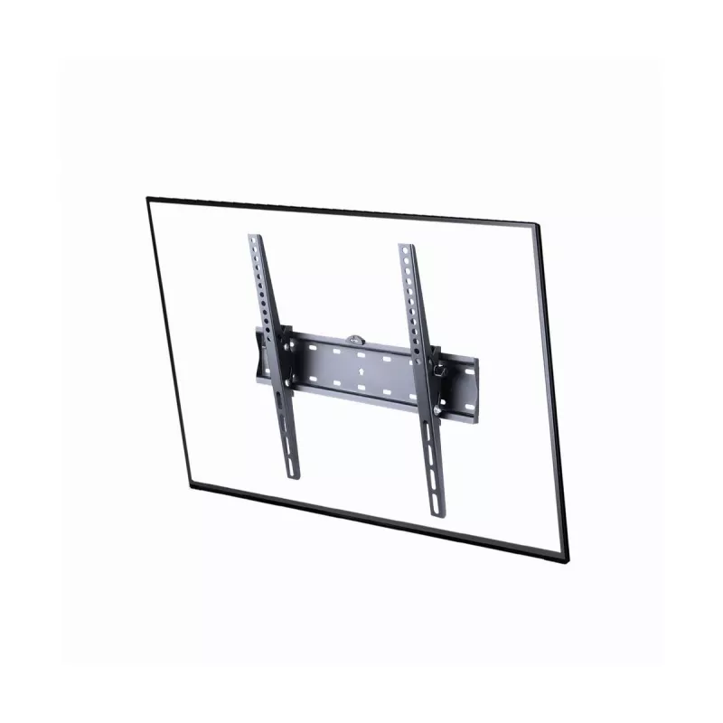 TV kinnitus Gembird WM-55T-02 32–55 tolli ekraanidele, kalle -12° kuni 12°, VESA 200x200–400x400, 40 kg, must