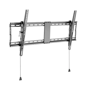 TV seinakinnitus Gembird WM-90T-01 43–90-tollistele ekraanidele, VESA 200x200–800x400, kalle -12°–3°, 70 kg kandevõime, must