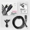 Axagon ADR-220 USB 2.0 A-M -> A-F aktiivne pikendus-/repiiiterkaabel 20 m