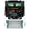 Axagon RHD-225 METALLKLAMBER kahe 2,5-tollise HDD/SSD paigaldamiseks 3,5-tollisesse pesasse, ventilaatori kinnituskoht