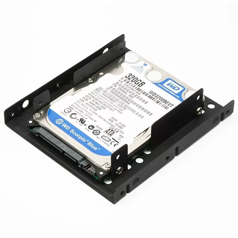 Axagon RHD-225 METALLKLAMBER kahe 2,5-tollise HDD/SSD paigaldamiseks 3,5-tollisesse pesasse, ventilaatori kinnituskoht