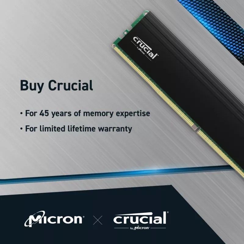 MICRON / CRUCIAL Crucial Pro 64GB Kit2 DDR4-3200 UDIMM