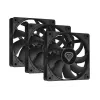 GENESIS Oxal 120 Computer case Fan 12 cm Must 3 tk