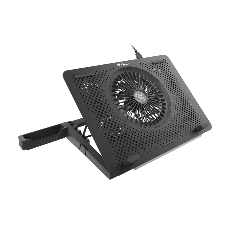 GENESIS Oxid 450 jahutuspadi sülearvutile 39,6 cm (15,6 tolli) 2400 RPM Must