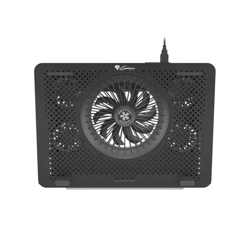 GENESIS Oxid 450 jahutuspadi sülearvutile 39,6 cm (15,6 tolli) 2400 RPM Must