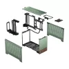 Arvuti korpus Fractal Design Terra Small Form Factor Roheline