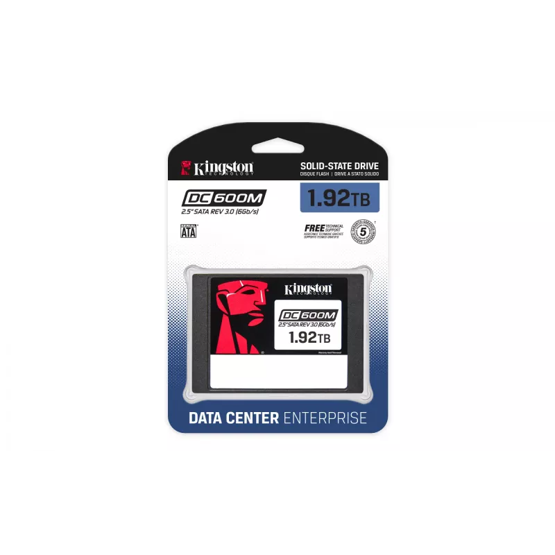 Kingston Technology 1920G DC600M (Mixed-Use) 2.5” Enterprise SATA SSD