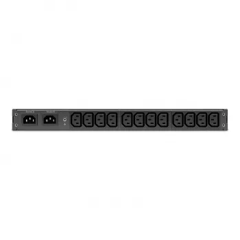 APC Netshelter Rack automaatne ümberlüliti, 1U, 10A, 230V, C14 SISEND, 12 C13 VÄLJUND, 50/60Hz