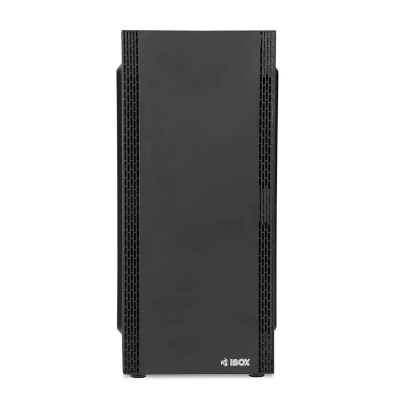 PC korpus IBOX ANTILA 39 Midi Tower — must, ATX/microATX, GPU kuni 31 cm, CPU jahuti kõrgus 150 mm