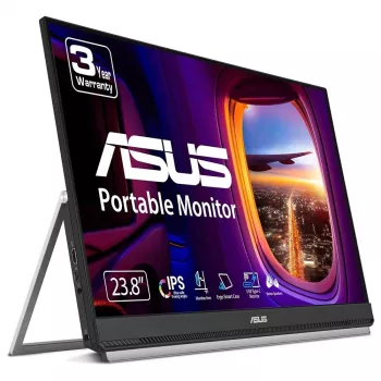 ASUS ZenScreen MB249C arvutimonitor 60,5 cm (23,8 tolli) 1920 x 1080 pikslit Full HD LED must