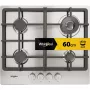 Whirlpool TGML 661 IX R Roostevabast terasest sisseehitatav 58 cm gaasipliit 4 tsooni