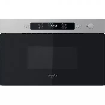 Sisseehitatud mikrolaineahi WHIRLPOOL MBNA900X — 750 W, 22 L, roostevaba teras, nupujuhtimine, ilma grillita