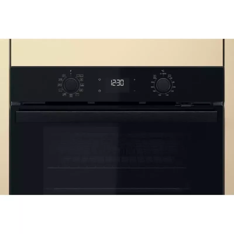 Sisseehitatud elektriahi WHIRLPOOL OMR58HU1B — 71 L, A+, hüdrolüütiline isepuhastus, konvektsioon, grill, teleskoopsiin