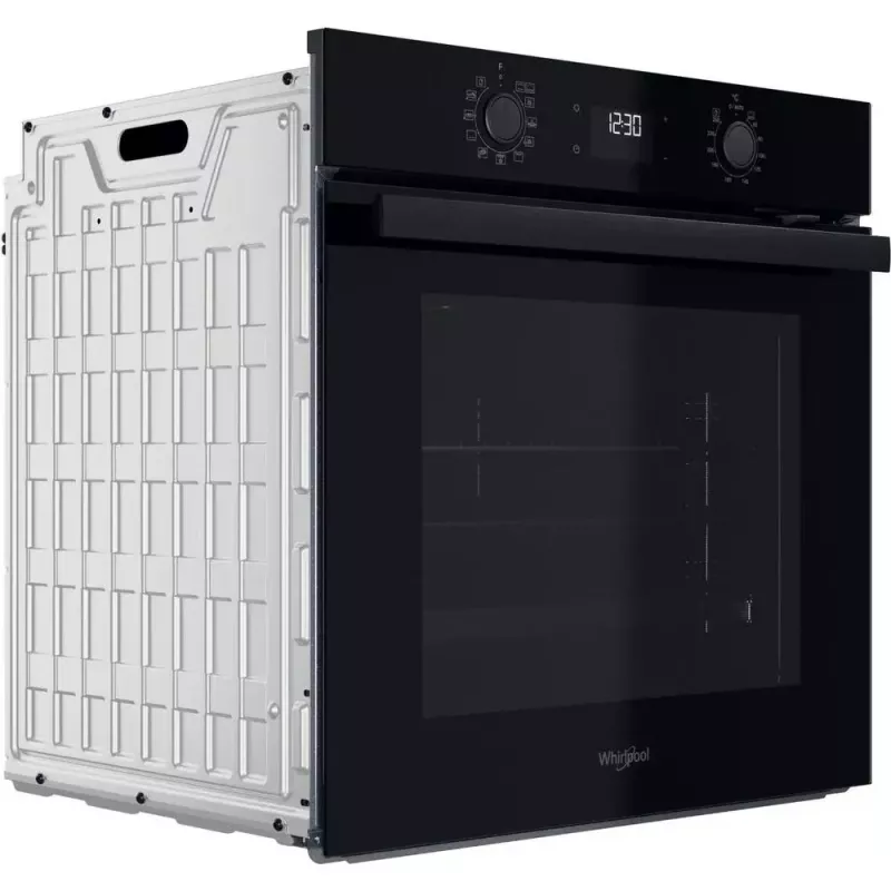 Sisseehitatud elektriahi WHIRLPOOL OMR58HU1B — 71 L, A+, hüdrolüütiline isepuhastus, konvektsioon, grill, teleskoopsiin