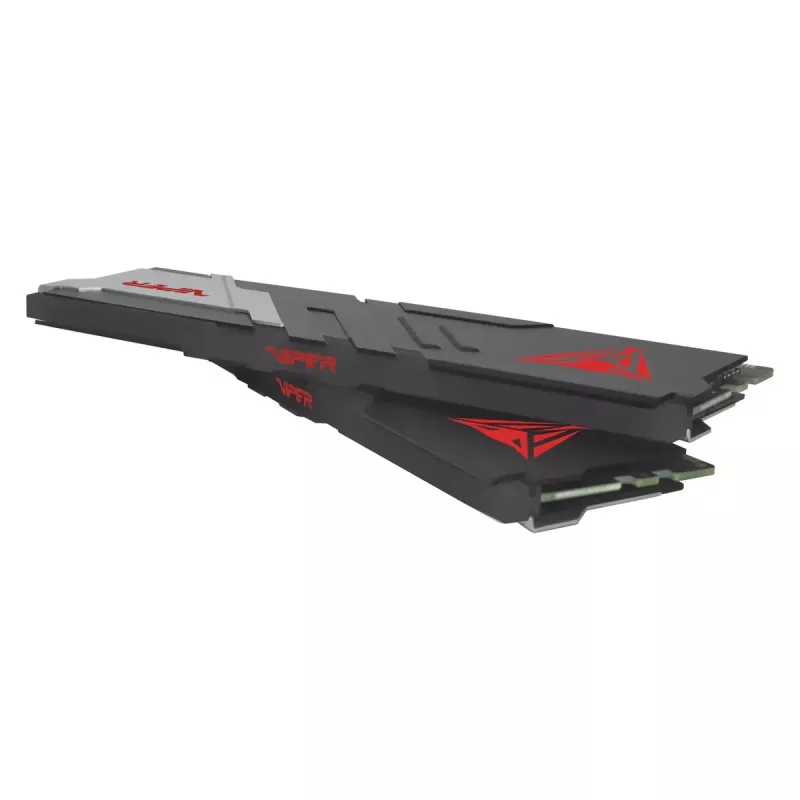 DIMM 32 GB DDR5-7200 (2x 16 GB) Dual-Kit, Arbeitsspeicher schwarz, PVV532G720C34K, Viper Venom, INTEL XMP