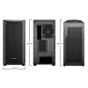 Arvuti korpus be quiet! Shadow Base 800 DX Midi Tower Must
