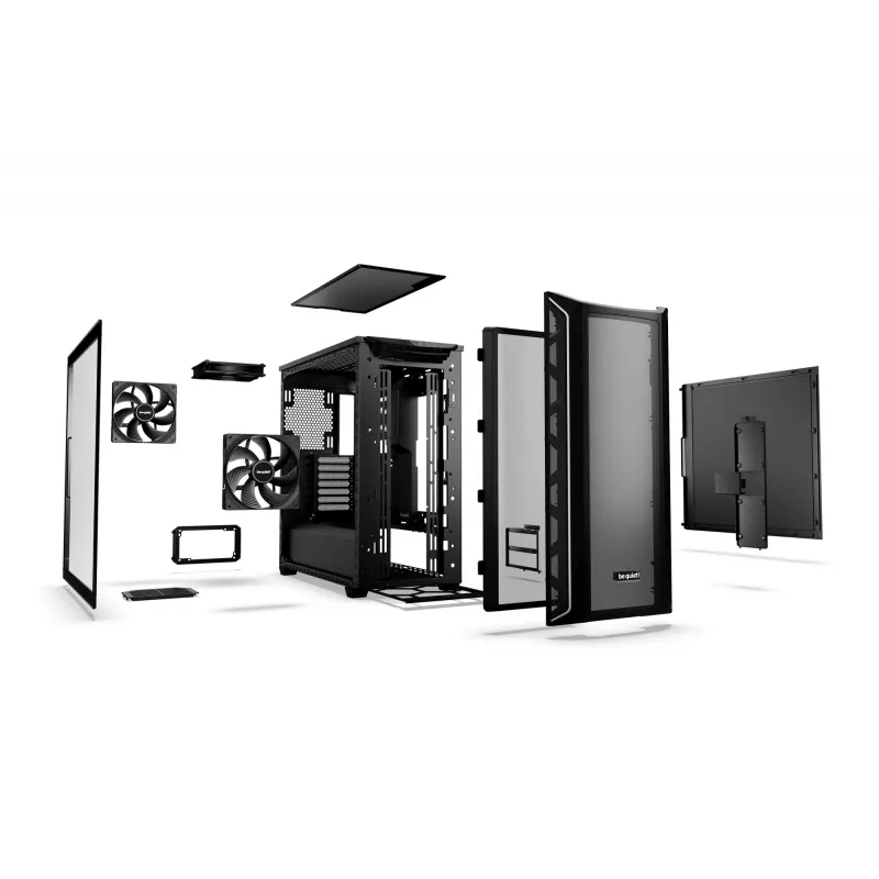 Arvuti korpus be quiet! Shadow Base 800 DX Midi Tower Must