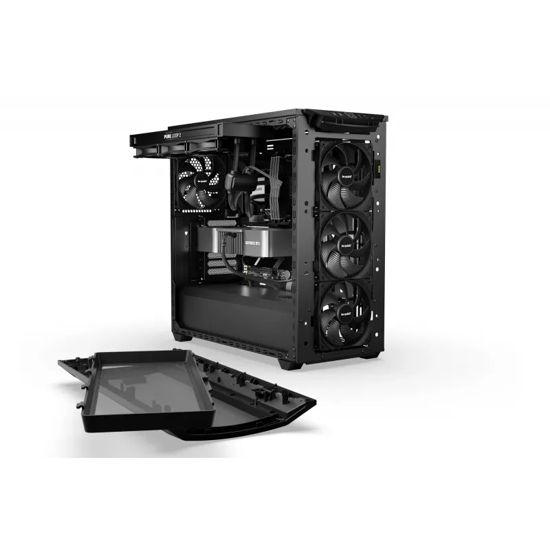 Arvuti korpus be quiet! Shadow Base 800 DX Midi Tower Must
