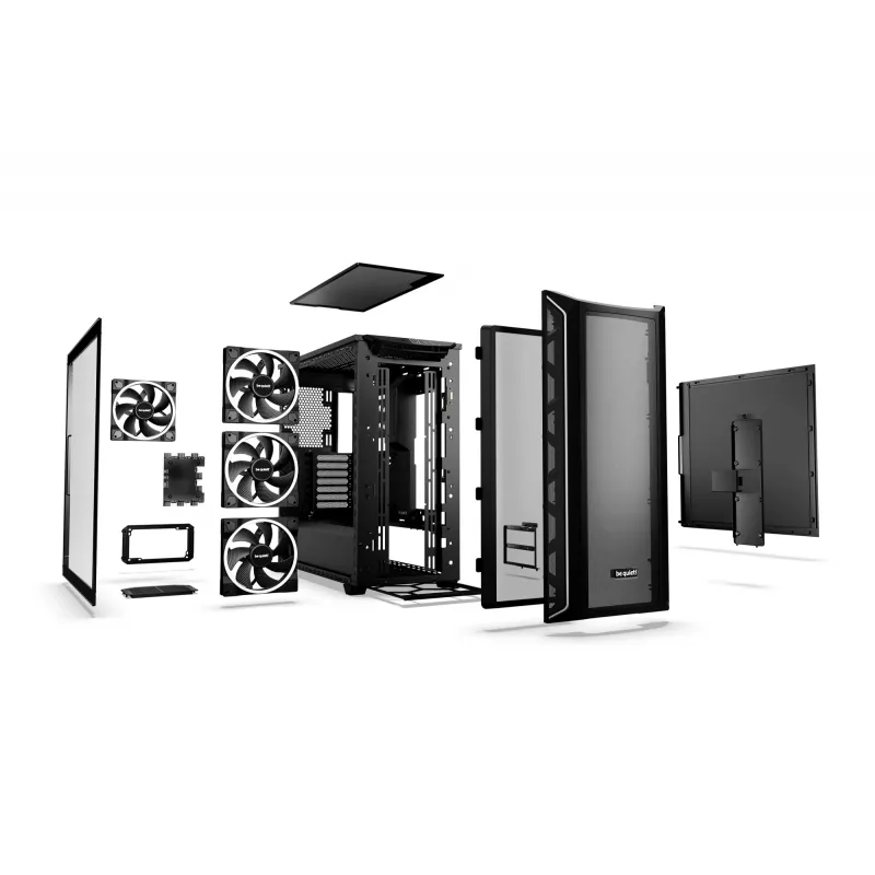 Arvuti korpus be quiet! Shadow Base 800 FX Midi Tower Must