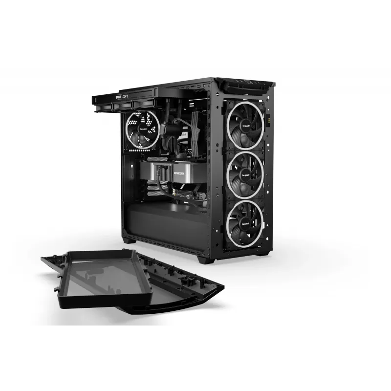 Arvuti korpus be quiet! Shadow Base 800 FX Midi Tower Must