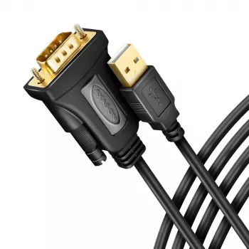 Axagon ADS-1PQN USB-A 2.0 - jada RS-232 DB9-M FTDI adapterkaabel