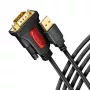 Axagon ADS-1PSN USB-A 2.0 - jada RS-232 DB9-M Prolific adapteri kaabel 1,5 m